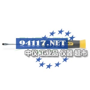 65-145-0-23史丹利胶柄梅花头螺丝刀T6*80mm,规格1/8"*3-1/8"